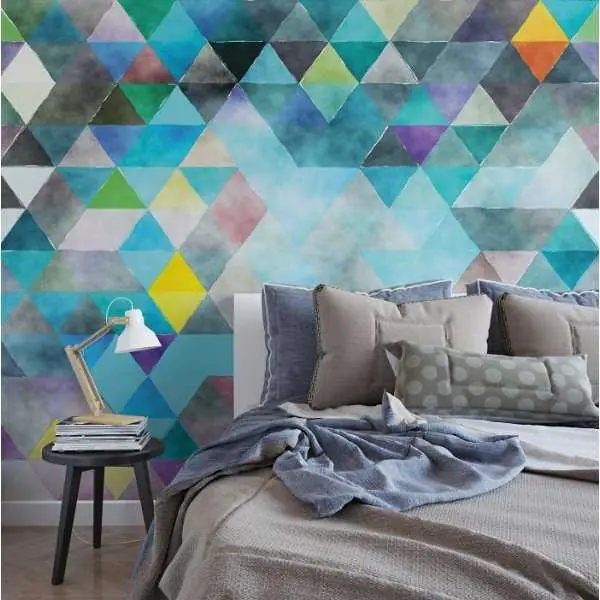 Oferta czasowa BŁĘKITNE WNĘTRZE - Tapeta designerska