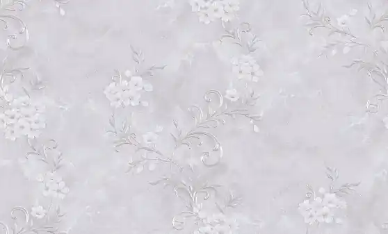 Oferta TAPETA 1070-12 Kwiaty i Marmur biało perłowe