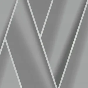 Ostatnie sztuki TAPETA V09901 Srebrne Geometrie 3d