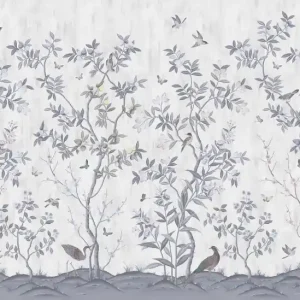 Zamów dziś MURAL R16741 La Chinoiserie - Chinoiserie Chic, Pearl Gray