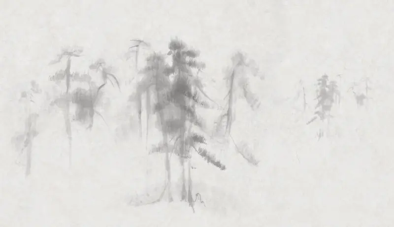 Dodaj do koszyka MURAL R16761 La Chinoiserie - Asian Pines