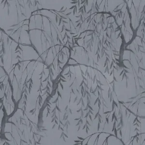 MURAL R16773 La Chinoiserie - Weeping Willows, Still Waters Blue Obniżka ceny
