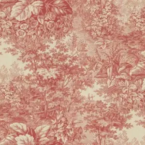 MURAL S10401 Tidlosa - Forest Toile, Red Bestseller