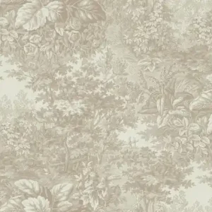 Najlepsza cena MURAL S10404 Tidlosa - Forest Toile, Sandstone