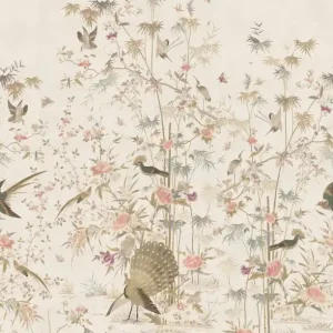 MURAL S10415 Chinoiserie Garden - Chinoiserie Garden, Eggshell Łatwy zwrot