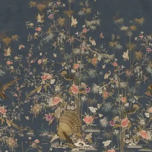 Ekspresowa dostawa MURAL S10416 Chinoiserie Garden - Chinoiserie Garden, Dark Blue