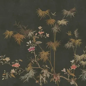MURAL S10423 Chinoiserie Garden - Bamboo Grove, Dark Green Szybka dostawa