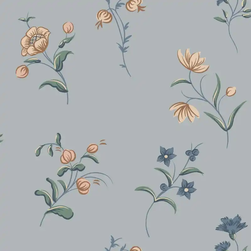 Okazja Tapeta S10393 Tidlosa - Hanna, Misty Blue