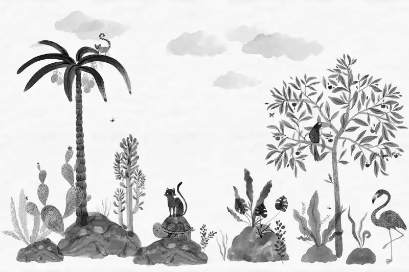 MURAL 653-71 Familj II - Wilton graphite Oferta limitowana