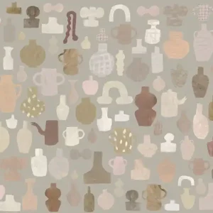 MURAL 654-21 Familj II - Emilia Ilke clay Nowy