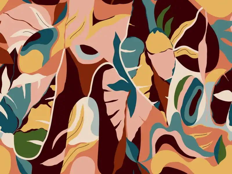 Mural 688160 Tropical House Obniżka ceny