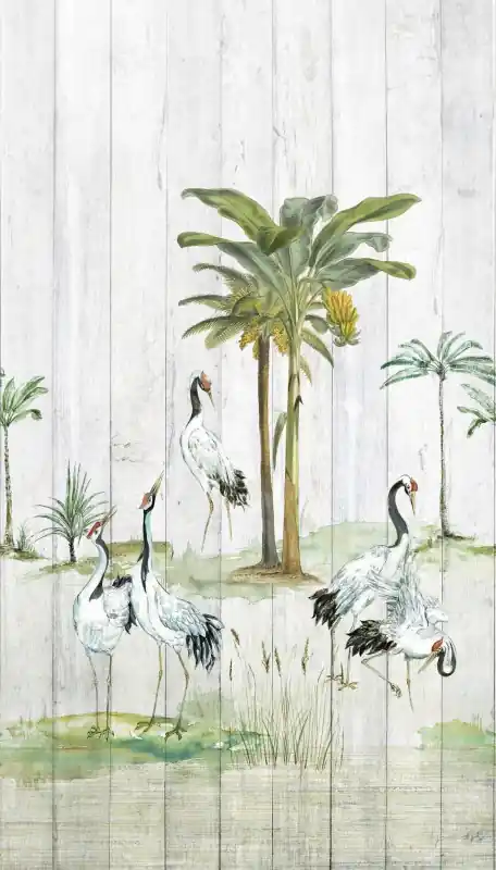 Premium MURAL A39401 TROPICAL WOOD - ONE ROLL ONE MOTIF