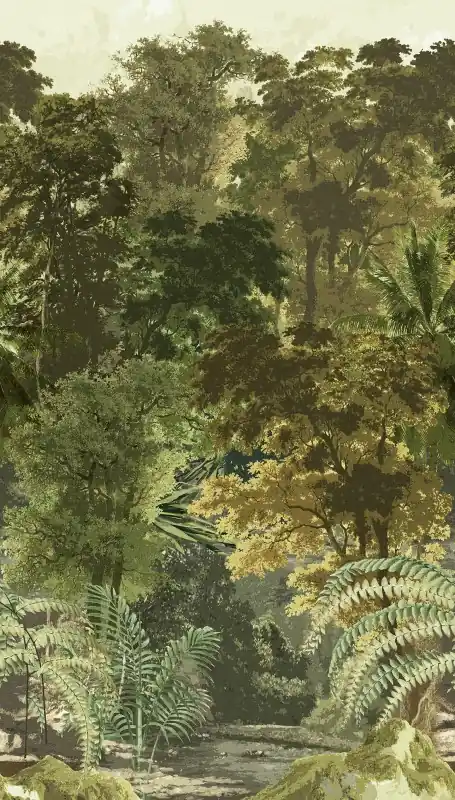 Zamów teraz MURAL A51801 TAPESTRY JUNGLE - ONE ROLL ONE MOTIF