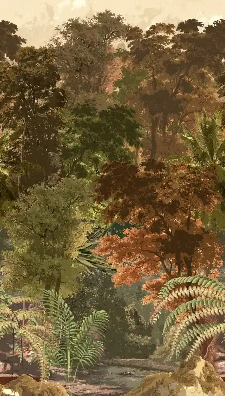 MURAL A51802 TAPESTRY JUNGLE - ONE ROLL ONE MOTIF Tylko do końca tygodnia