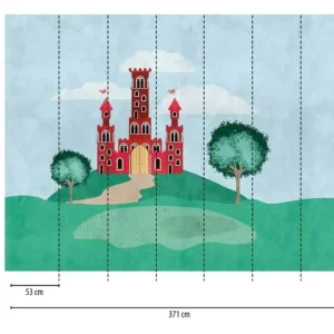 Wysoka jakość Mural Tapeta 38299-1 / 3829-91 Metropolitan Stories The Wall - Panel ścienny dekoracyjny