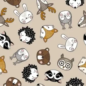 Okleina Meblowa 14144 / 55820 Venilia FOREST ANIMALS szer 45 cm Premium