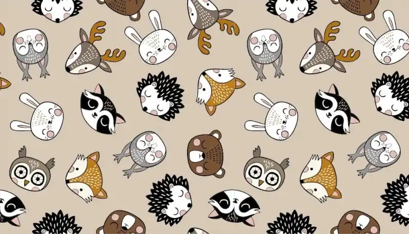 Okleina Meblowa 14144 / 55820 Venilia FOREST ANIMALS szer 45 cm Premium