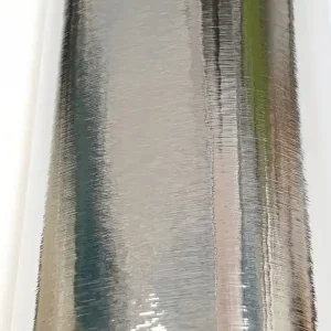 Bestseller Okleina Meblowa 10365 / Gekkofix metaliczna srebrna szczotkowana połysk szer 67,5