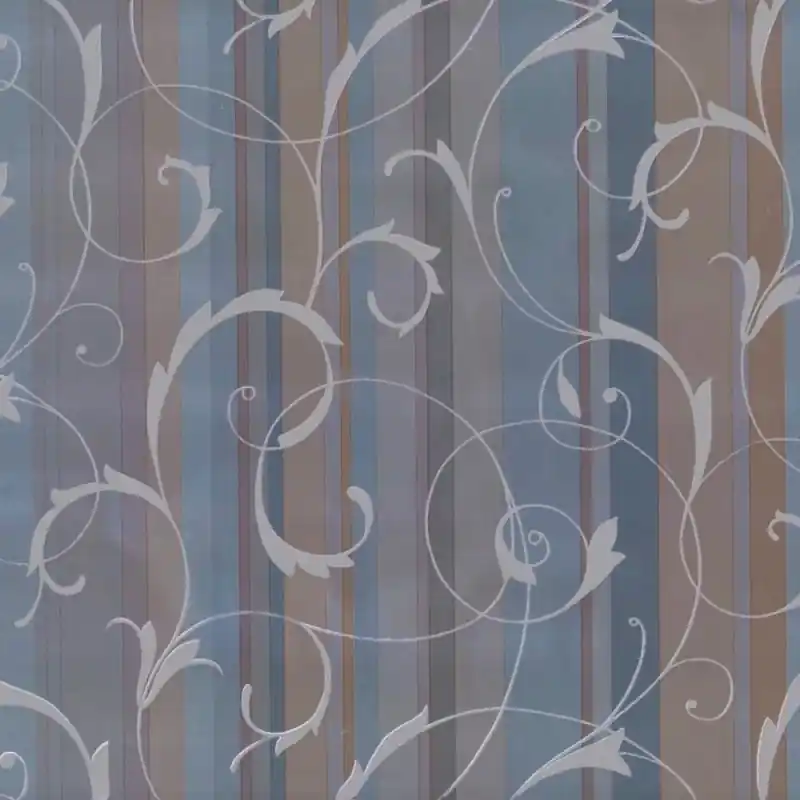 Tylko dziś Okleina Meblowa 11924 / Gekkofix scroll overprint blue/grey szer 67,5 cm