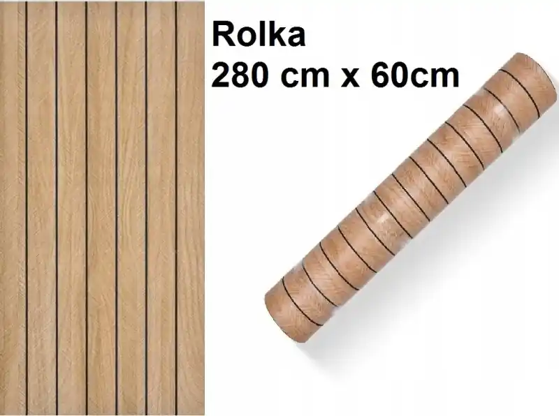 Okazja LAMEL 3D PANEL ŚCIENNY SAMOPRZYLEPNY PSDR-0014 ROLKA 280 x 60cm