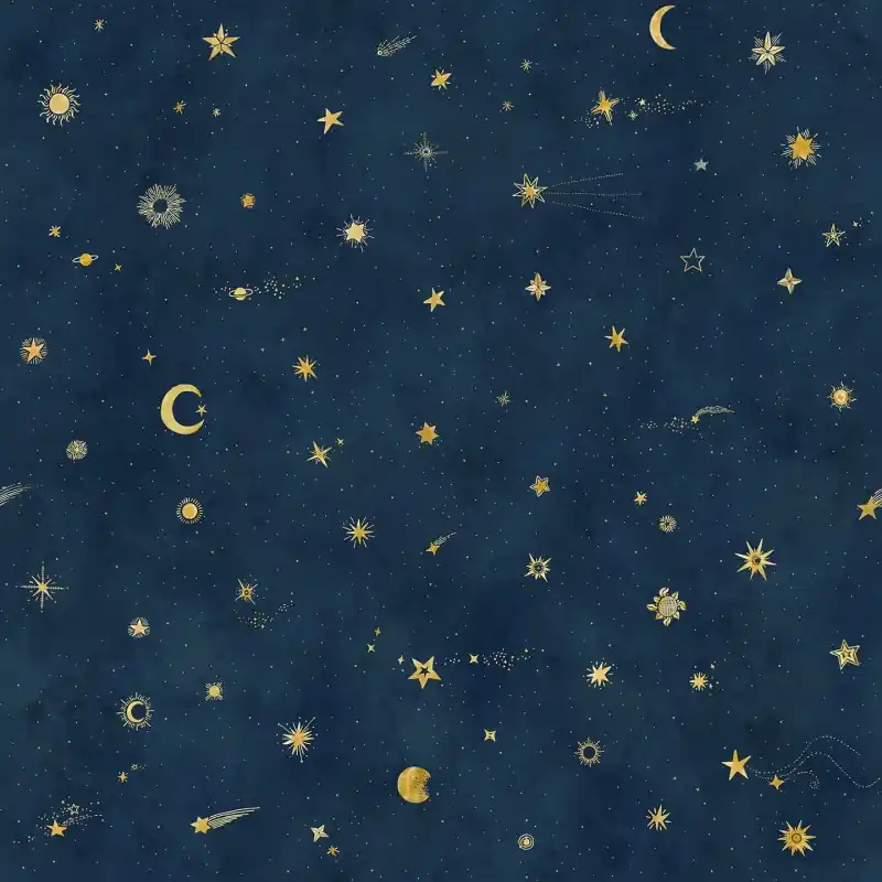 Nowość MURAL 659-96 Löfstad - Starry sky petrol