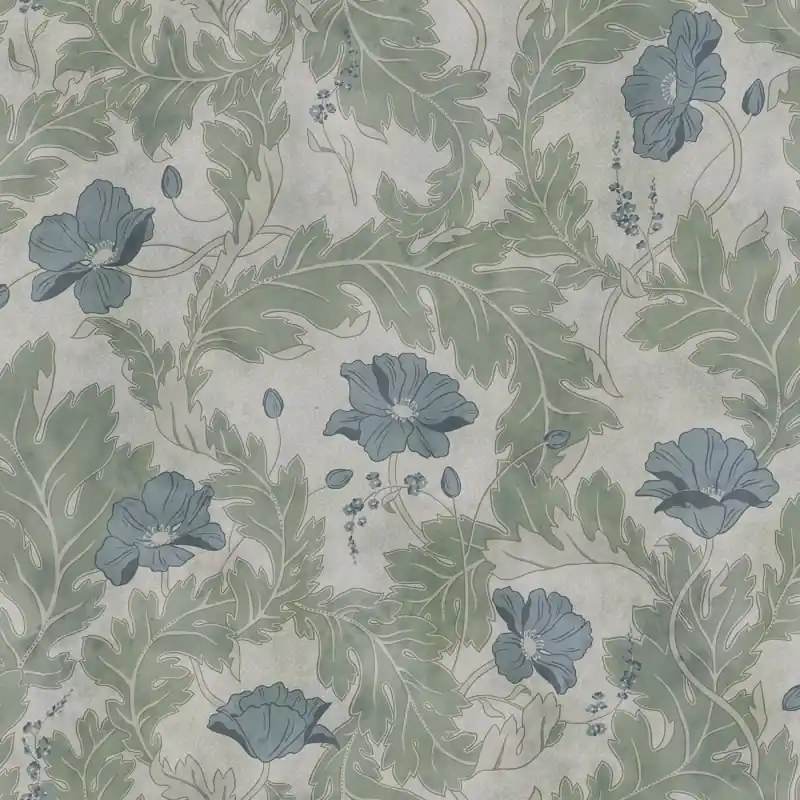 Ekspresowa dostawa MURAL 660-38 Löfstad - Poppy garden green