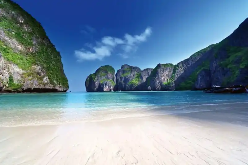 Obniżka ceny Fototapeta na flizelinie MS-5-3205 Maya Bay, Tajlandia 375 x 250 cm