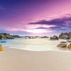 Fototapeta na flizelinie MS-5-3222 Zmierzch na plaży 375 x 250 cm Tylko do końca tygodnia