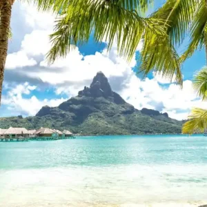 Dodaj do koszyka Fototapeta na flizelinie MS-5-3247 Widok na Bora Bora 375 x 250 cm