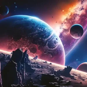 Fototapeta na flizelinie MS-5-AI-0020 Planety i Kosmos 375 x 250 cm Darmowa dostawa