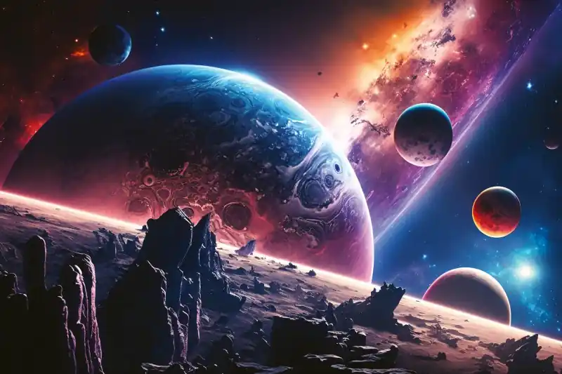 Fototapeta na flizelinie MS-5-AI-0020 Planety i Kosmos 375 x 250 cm Darmowa dostawa