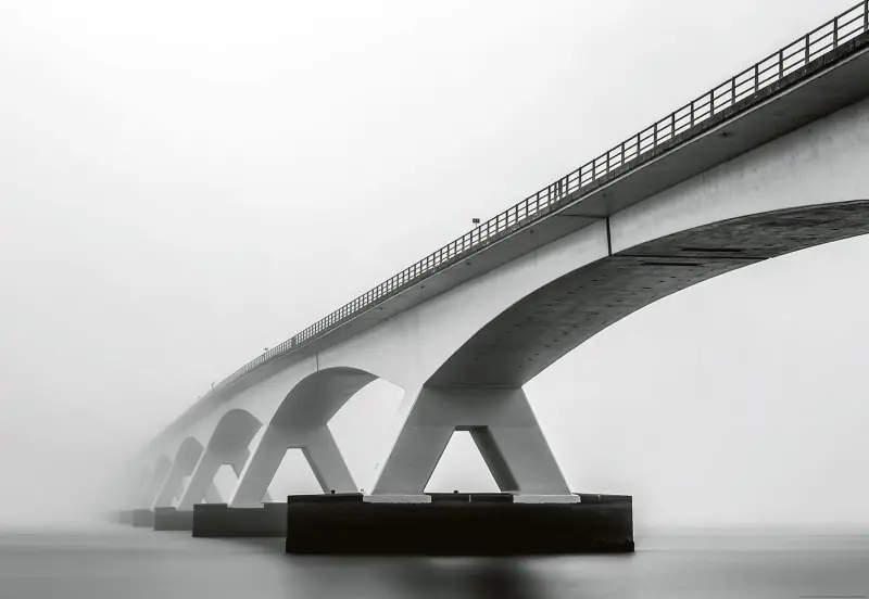FotoTAPETA na flizelinie 5133-8 Bridge Architecture Wybór klientów