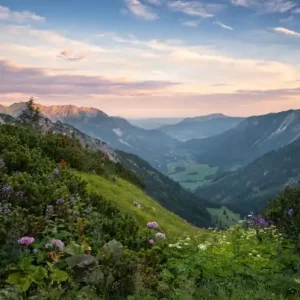 Szybka wysyłka FotoTAPETA na flizelinie SHX9-059 Naturpark Allgauer Hochalpen