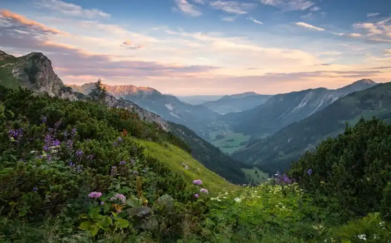 Szybka wysyłka FotoTAPETA na flizelinie SHX9-059 Naturpark Allgauer Hochalpen
