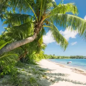 Darmowa dostawa FotoTAPETA na flizelinie SHX9-109 Fiji Dreams Boat