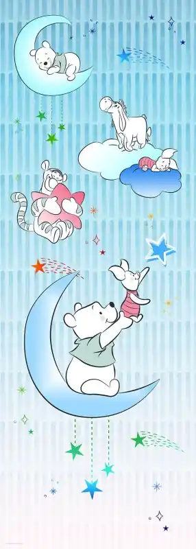 Hit cenowy FOTOTAPETA DX2-082 Winnie Pooh Piglet and Stars