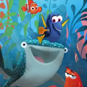 FOTOTAPETA DX3-084 Finding Dory Aquarell Wyprzedaż