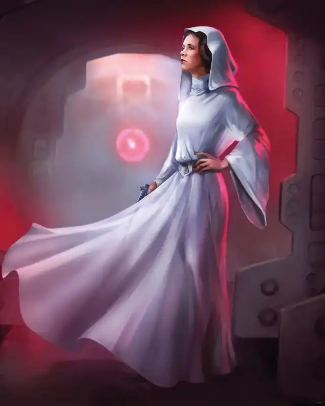 FOTOTAPETA DX4-046 Star Wars Classic Leia Łatwy zwrot