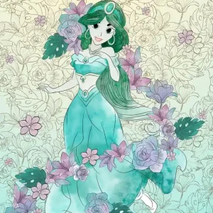 Najlepsza cena FOTOTAPETA DX4-080 Jasmin Pale Flowers