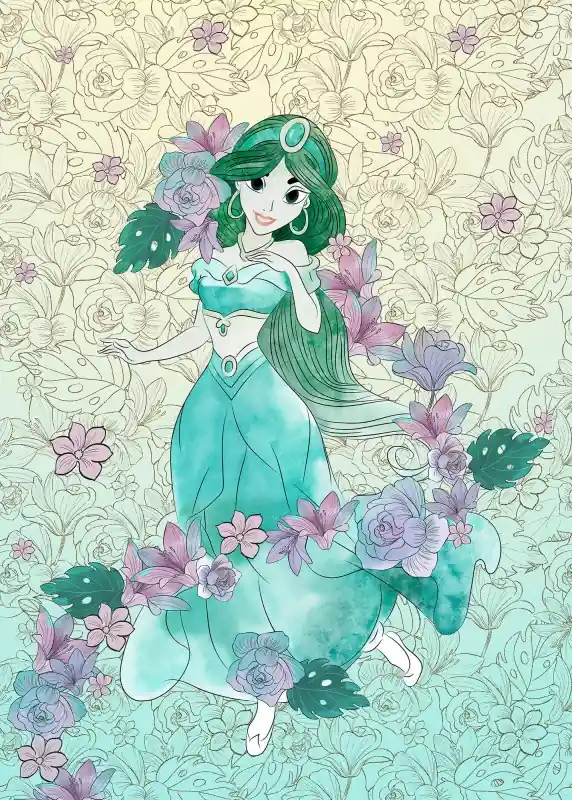 Najlepsza cena FOTOTAPETA DX4-080 Jasmin Pale Flowers