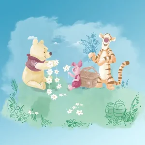 FOTOTAPETA DX6-033 Winnie Pooh Picnic Super okazja