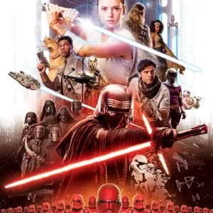 Nowość FOTOTAPETA 4-4113 Star Wars Movie Poster Rey