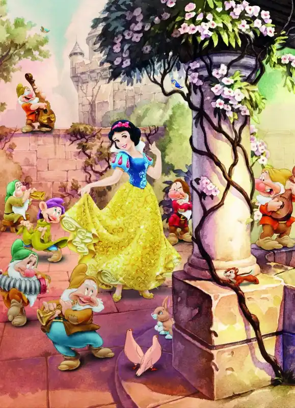 FotoTAPETA 4-494 Dancing Snow White Darmowy zwrot