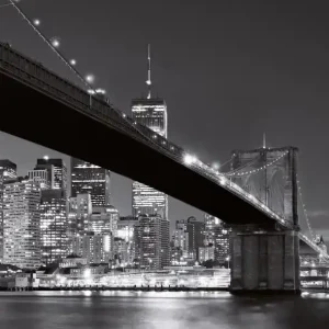 Nowy FotoTAPETA Flizelinowa 5409-4 Brooklyn Bridge NY