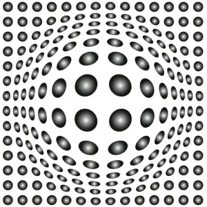 Obniżka ceny FotoTAPETA Flizelinowa 5006-4 DOTS BLACK AND WHITE