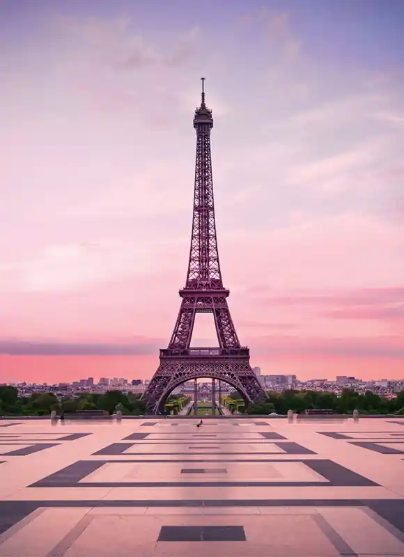 FotoTAPETA na flizelinie 5028-4 EIFFEL TOWER AT SUNSET Kup online
