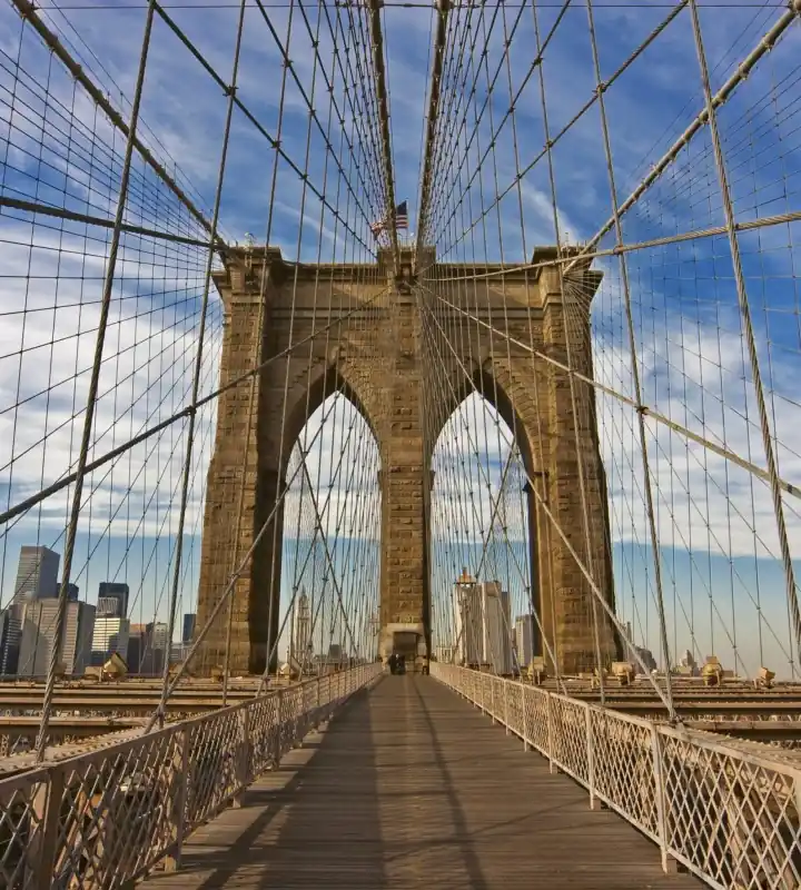 Fototapeta na flizelinie MS-3-0005 BROOKLYN BRIDGE Premium