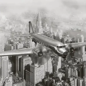 Fototapeta na flizelinie MS-3-0006 AIRPLANE Wyprzedaż