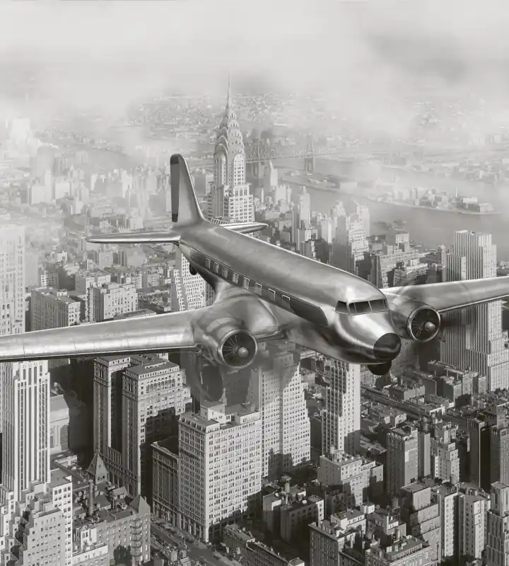 Fototapeta na flizelinie MS-3-0006 AIRPLANE Wyprzedaż