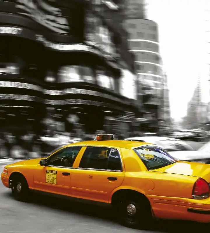 Wyprzedaż Fototapeta na flizelinie MS-3-0007 TAXI